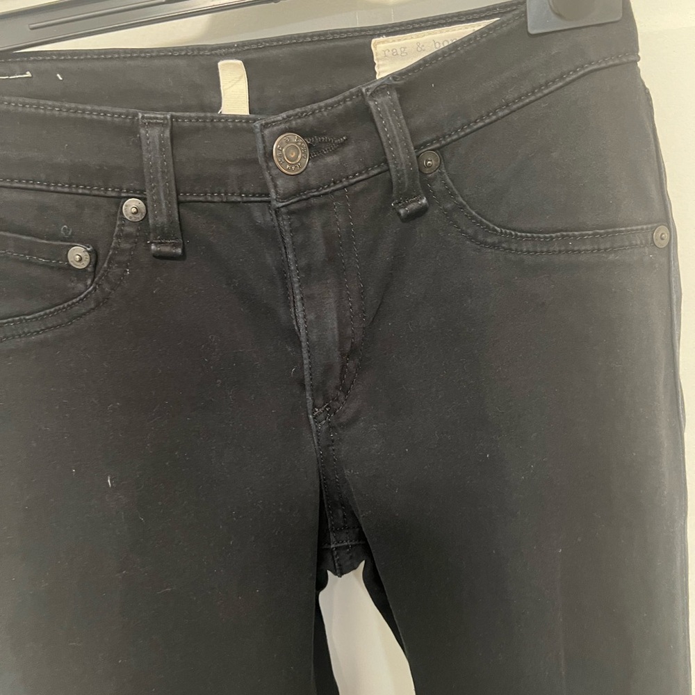 Rag’n’Bone black leggings skinny super soft size 26